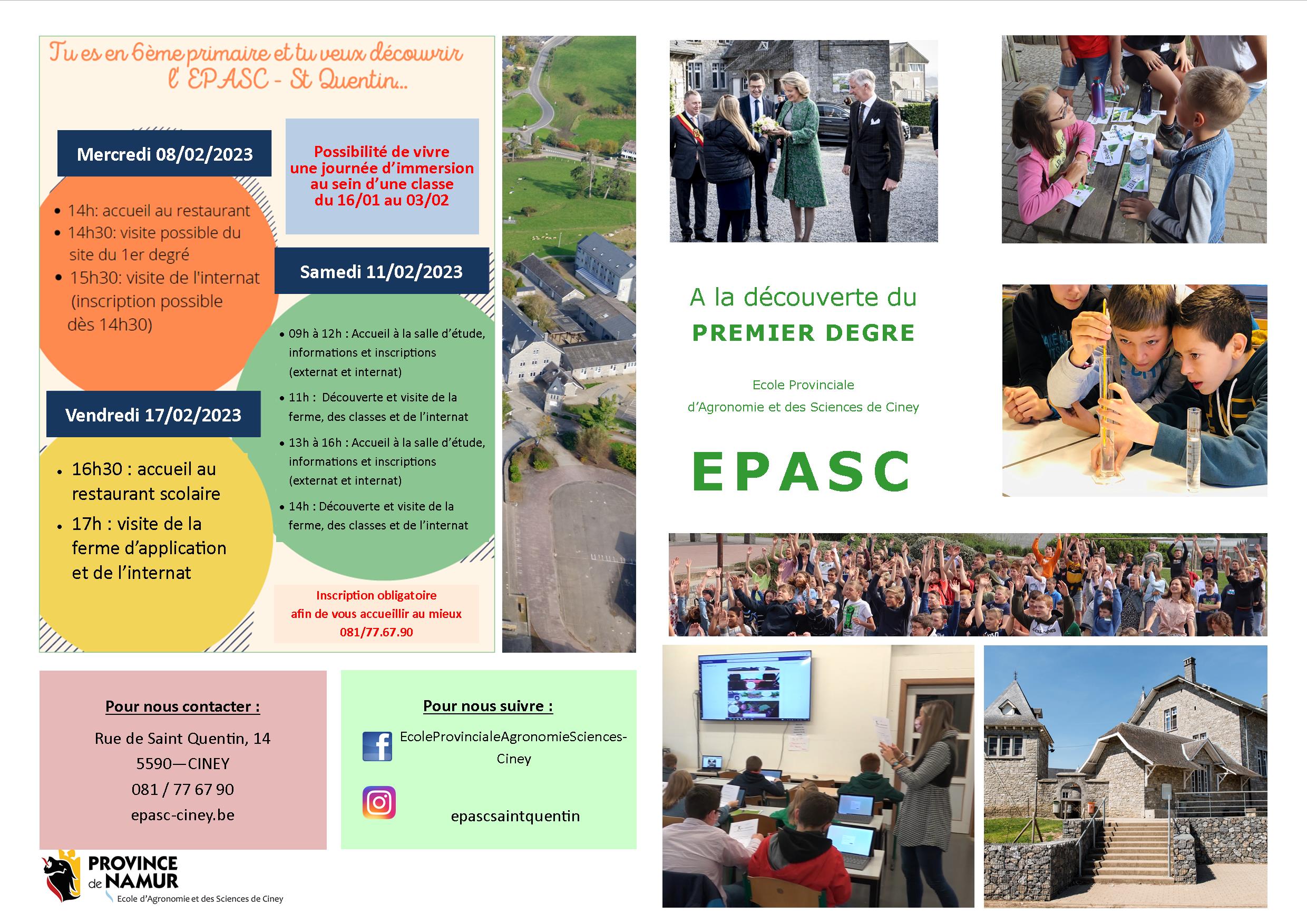  Bienvenue sur le site de l'EPASC